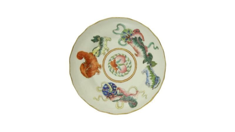 Daoguang saucer from Herman & Wilkinson, Lot 35