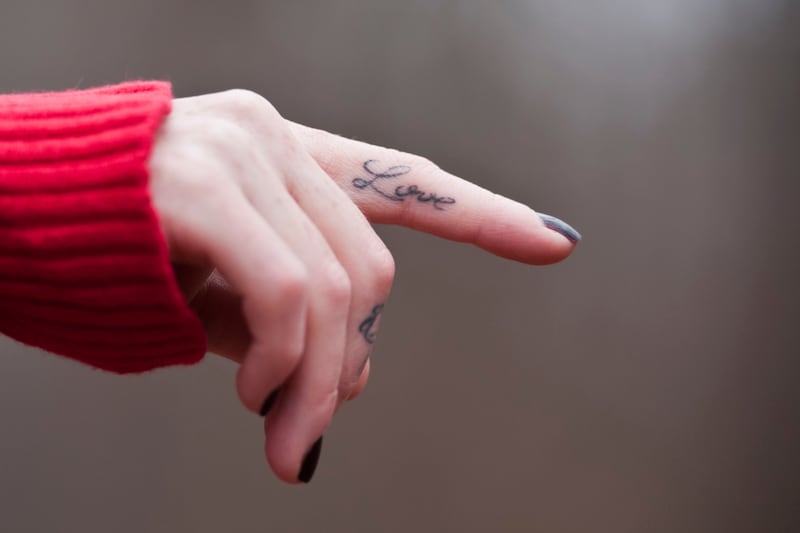 Tattoos on hands will deteriorate quicker than tattoos in other areas of the body. Photograph: Luiza Elena/iStock