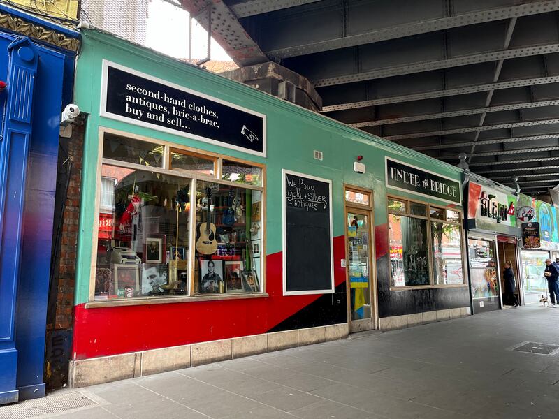 Under the Bridge Antiques on Talbot Street. Photograph: Alan Betson