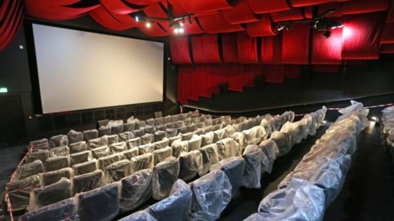 One of the screens in the Pálás arthouse cinema in Galway city. File photograph: Joe O’Shaughnessy.