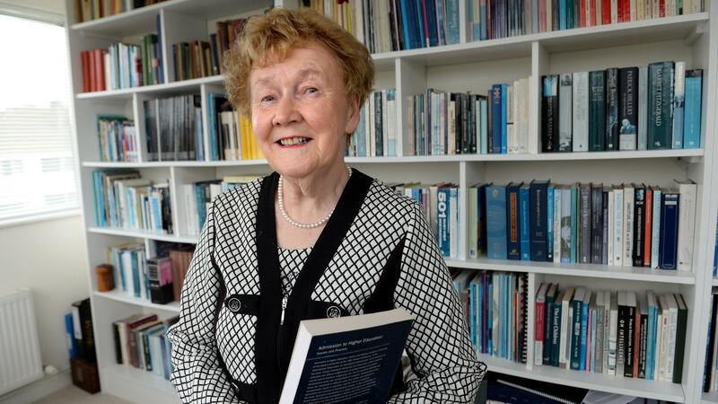 UCC emeritus professor of education and founder of Educate Together Áine Hyland. Photograph: Cyril Byrne