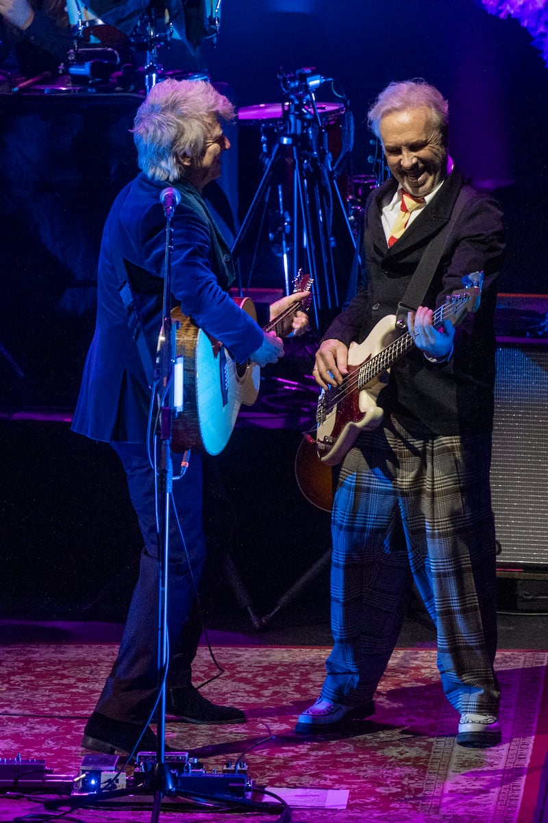 Crowded House at the 3Arena. Photograph: Tom Honan