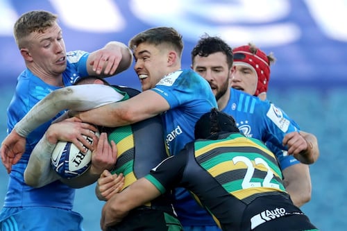 Garry Ringrose to miss Munster game after suffering jaw knock in Northampton win