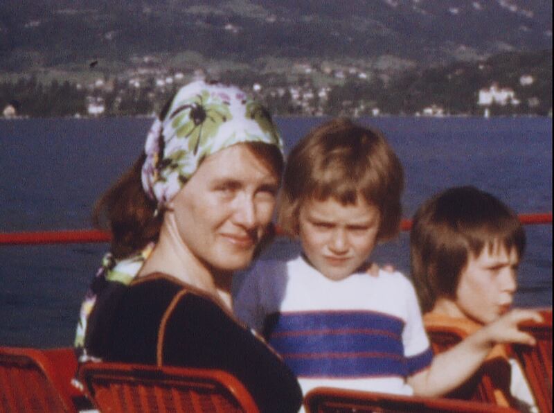 Annie Ernaux and her sons in The Super 8 Years. Photograph: Les Fillms Pelleas