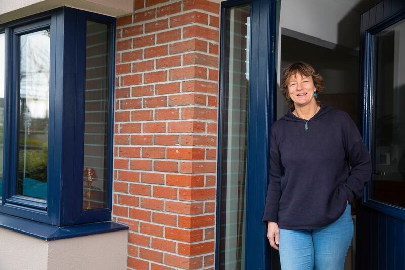 19/03/2022. Grace O'Sullivan MEP, Feature in Home + Design of Grace's house, Tramore, Co. Waterford which she has substantially retrofitted. Picture: Patrick Browne