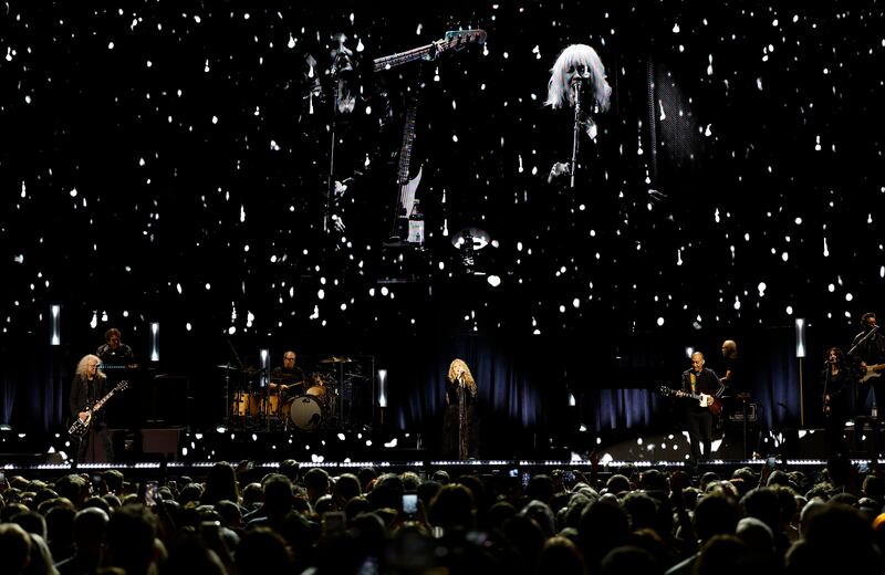 Stevie Nicks concert at the 3arena, Dublin on Thursday evening. Photograph: Nick Bradshaw/ The Irish Times