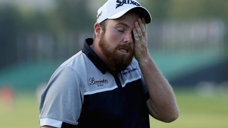 Shane Lowry walks off the 18th green at the 2016 US Open after he let a four-shot lead slip away and finished second. Photograph: Sam Greenwood/Getty Images