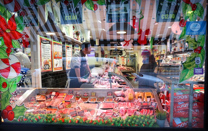 Etherson’s butcher shop in Cabra, Dublin. Photograph: Bryan O’Brien/The Irish Times


