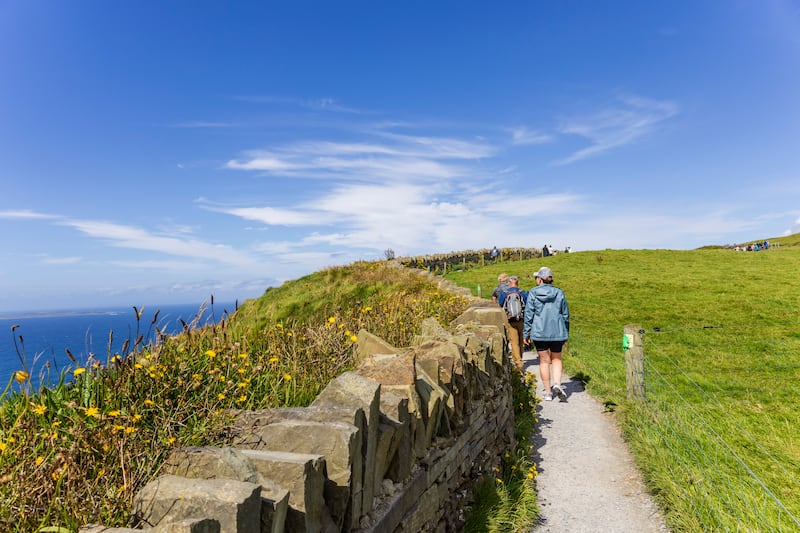 The Cliffs of Moher in Lahinch. Photograph: Athanasios Gioumpasis/Getty