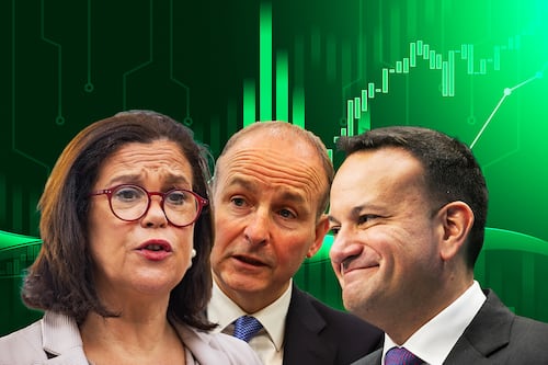 Sinn Féin support hits lowest level in three years, falling by six points, poll shows