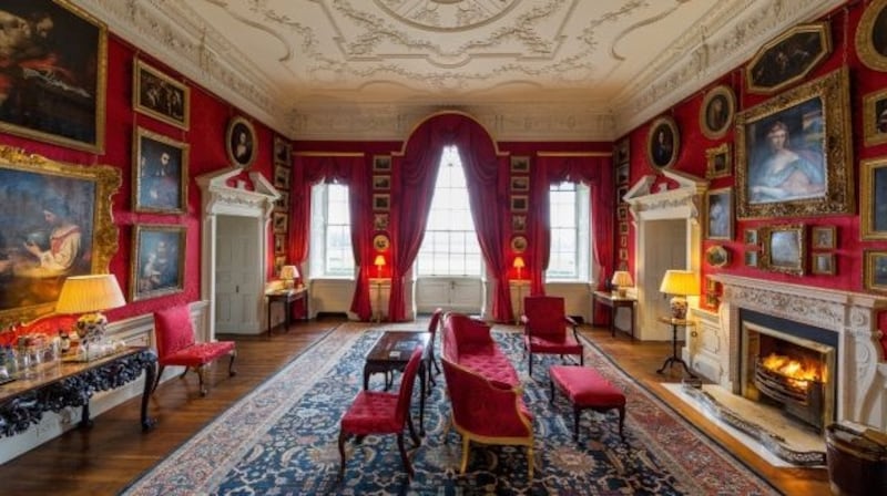 The drawing room at Castletown Cox in Co Kilkenny.