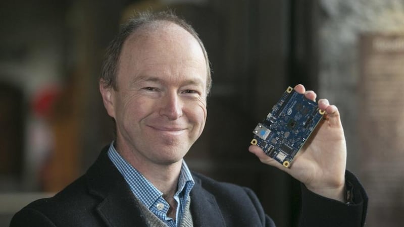 Prof Cormac Sreenan: streamlining the movement of data from point to point. Photograph: Tomas Tyner, UCC