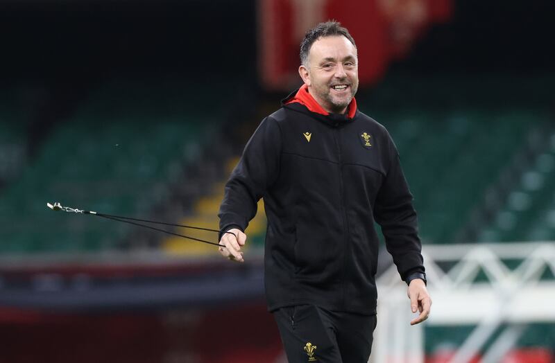 Matt Sherratt: Wales' interim coach has made eight changes and two positional switches for Ireland's visit to Cardiff. Photograph:Billy Stickland/Inpho