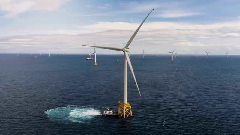 Offshore wind energy is more expensive than onshore. Photograph: SSE