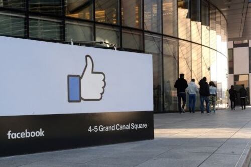 Revenues through Facebook’s Irish subsidiary rise to €12.6bn