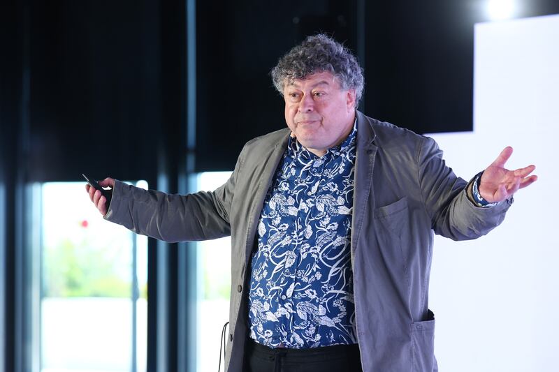 Rory Sutherland speaks at this year's Cannes Lions Festival. Photograph: Sebastian Reuter/Getty Images for Cannes Lions