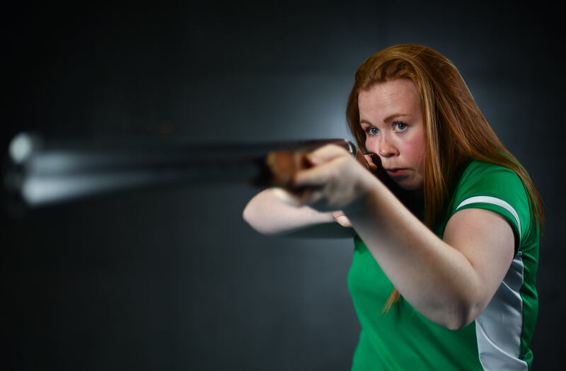 Aoife Gormally equalled the Irish domestic clay record by shooting 99 out of 100 in Mullingar last year. Photograph: David Fitzgerald/Sportsfile