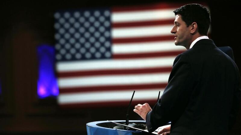 Republican senator Paul Ryan who is trying to rally support for immigration reform. Photograph: Alex Wong/Getty Images