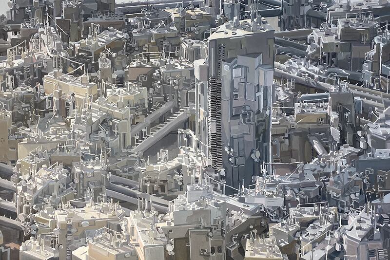 Procedural City (Zorn Palette) by Colin Martin