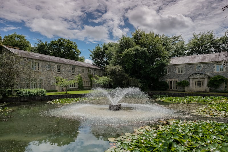 The Lily pond at Cliff at Lyons, Co Kildare