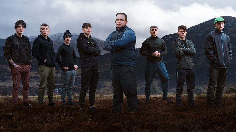 Davy Fitzgerald and his team in Wicklow