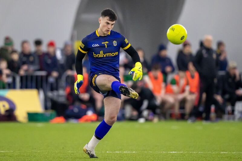 Roscommon goalkeeper Conor Carroll has made an impressive start to the league campaign. Photograph: Morgan Treacy/Inpho