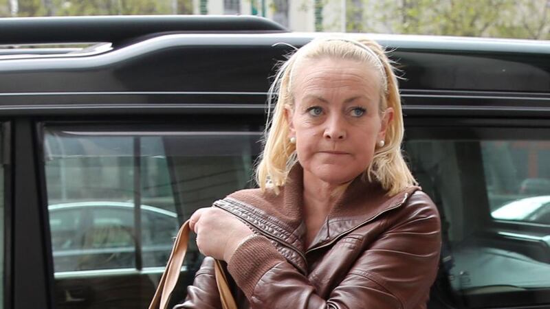 Audrey Fitzpatrick, mother of the late Dean Fitzpatrick,  arrives at the Four Courts for a High Court hearing. Photograph: Collins Courts