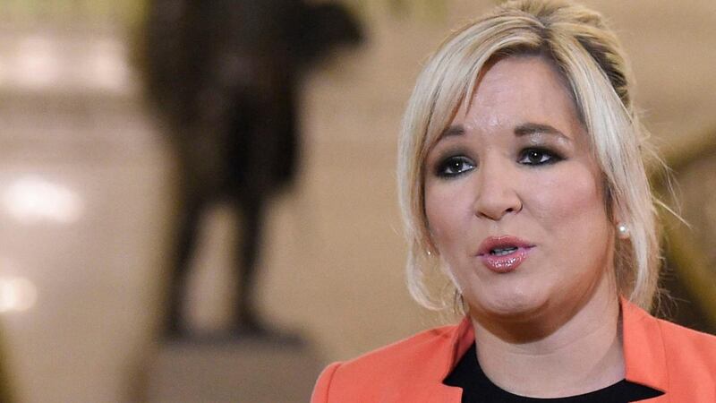 North’s Deputy First Minister Michelle O’Neill:  in February she said police had advised her the New IRA was planning a car bomb attack on a Sinn Féin member. Photograph:  Michael Cooper/PA