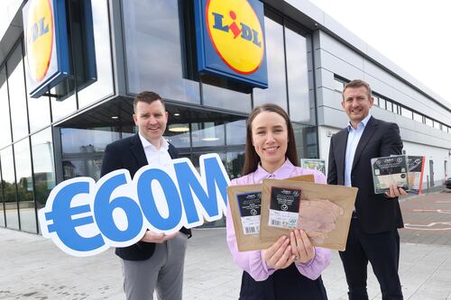 Lidl agrees €60m deal with O’Brien Fine Foods 