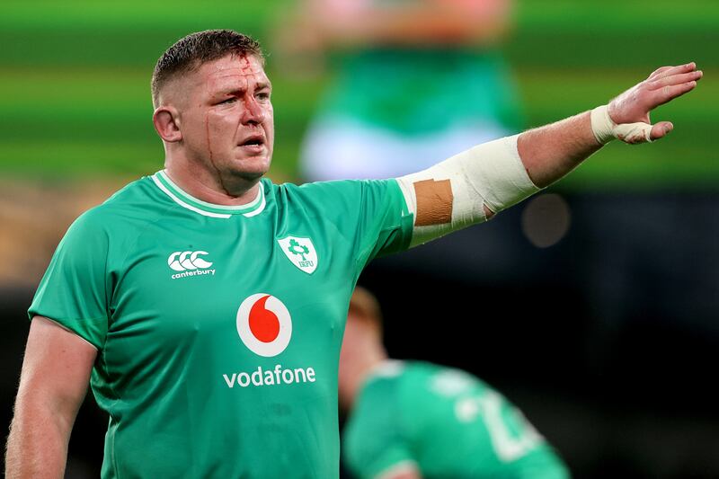 Ireland's Tadhg Furlong. Photograph: Ben Brady/Inpho