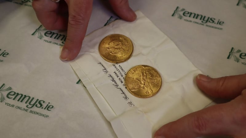 The find is worth approximately €5,000 if the coins went to auction as they are selling for €2,300 and upwards each at present.