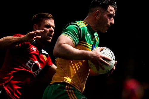 Michael Murphy limps off as Donegal dismantle Down