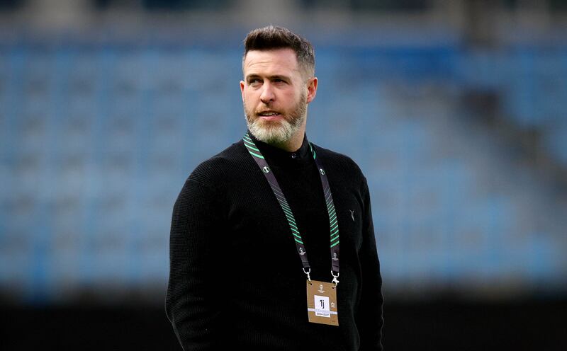 Shamrock Rovers head coach Stephen Bradley. Photograph: Ryan Byrne/Inpho