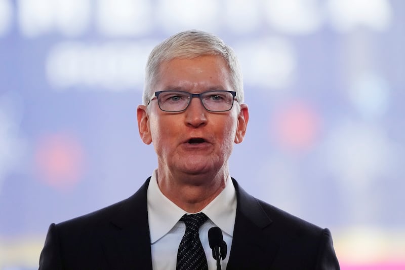 Apple boss Tim Cook was the architect of Apple’s China-oriented supply chain strategy, Photograph: Ross D Franklin/AP