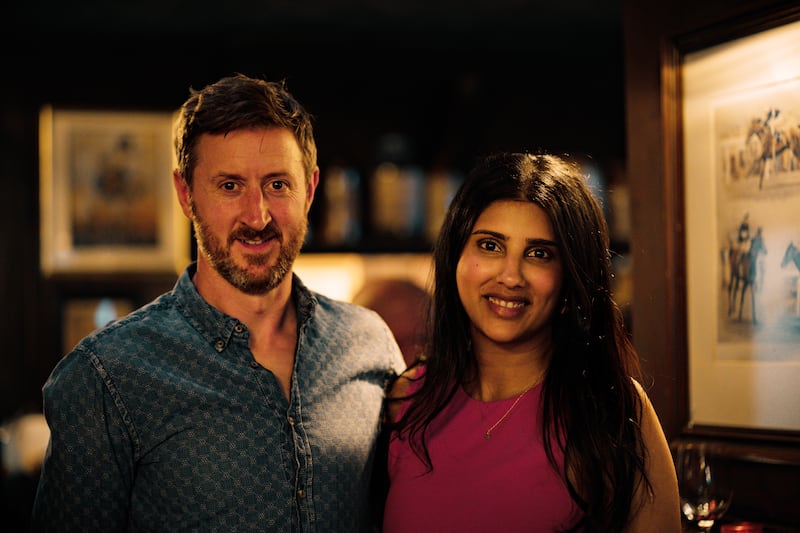 Eoin and Samantha Keating, founders of Your Friend, My Friend, which runs speed dating events and a singles run club. Photograph: Jobin Joseph