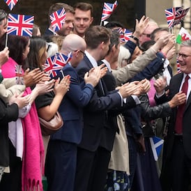 Keir Starmer enters Downing Street as UK prime minister after historic victory