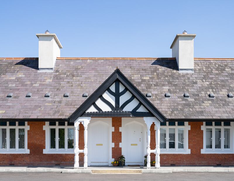 The restored and renovated Stanwix Village, now home to 20 residents. Photograph: Donal Murphy