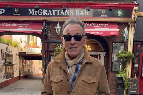 Brucewatch: Bruce Springsteen says ‘Dublin, we love you’ ahead of Croke Park concert