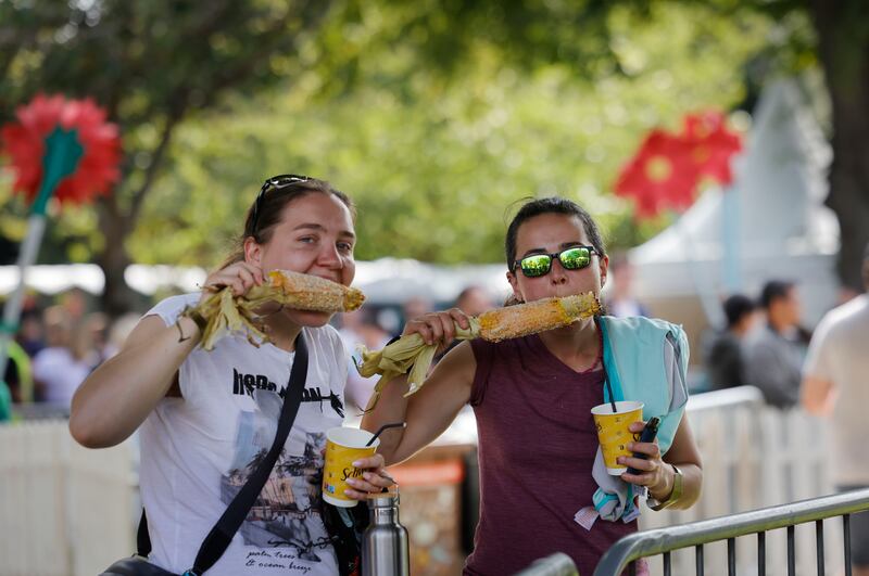 The Big Grill BBQ and food Festival has plenty for people to get their teeth into. Photograph: Alan Betson

