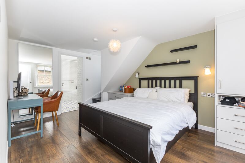 Bedroom two in Number 4 Estate Cottages