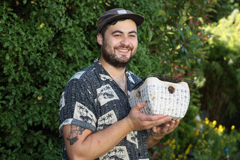 Richie Castillo of Bahay food truck. Photograph: Nick Bradshaw