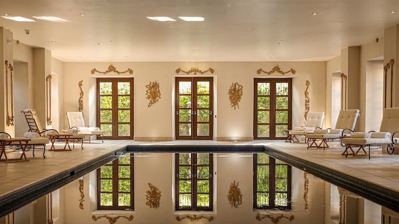 The spa at Ballyfin Demesne uses Pevonia products, a skincare line exclusively for elite spas.