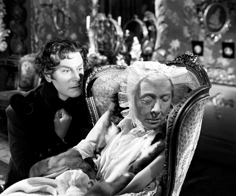 Anton Walbrook and Edith Evans in The Queen of Spades