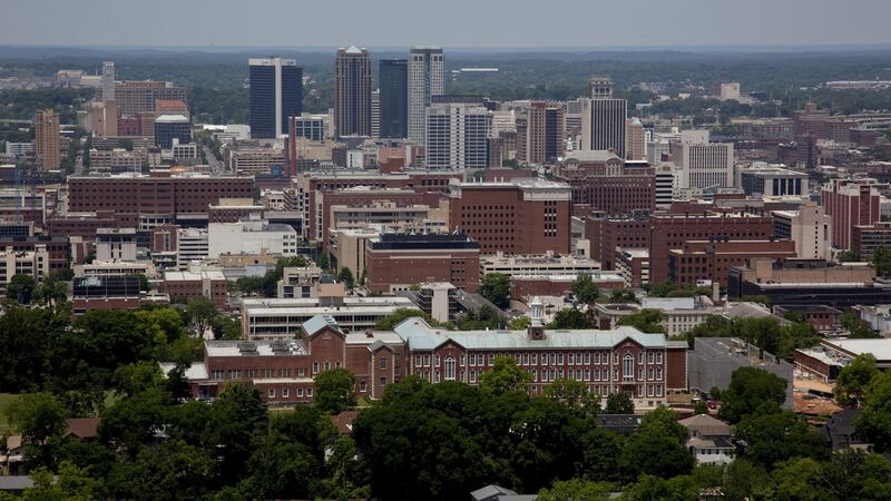 Like many areas in the South, Birmingham has an eye to the future and is keen to leave its troubled history in the past. Photograph: Carol M Highsmith/Buyenlarge/Getty Images