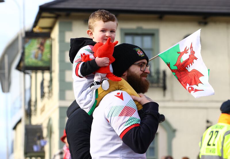 Fans feel like they have won the lottery with the upsurge in their club and across the local area, since the arrival of 'Ryan and Rob'. Photograph: Michael Steele/Getty