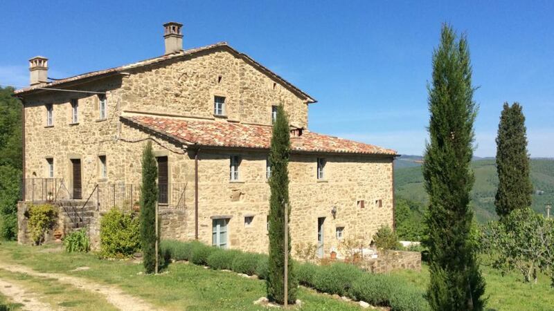 This period house in Umbria, Italy, would suit those who want a restoration project but a place to live at the same time.