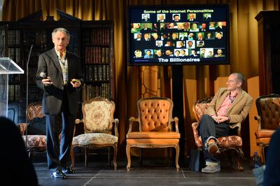 Leonard Kleinrock at the 2013 Web Summit in Dublin, where he touched on a paradox concerning the supposed existence of extraterrestrial beings. Photograph: Dara Mac Dónaill










Dara Mac Donaill 
Dara MacDonaill