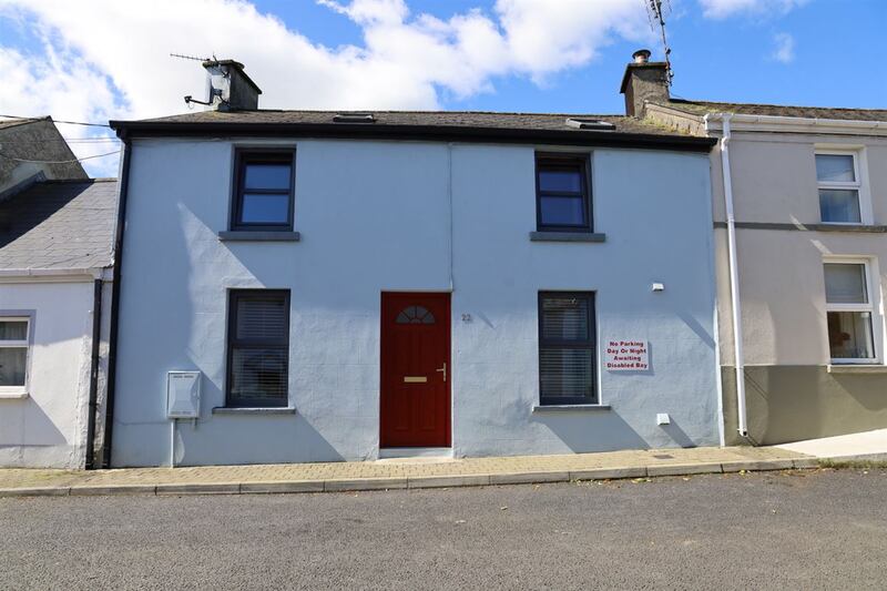 No 22 Kilbrogan Street, Bandon, Co Cork: The property, which has been renovated, has a west-facing courtyard to the rear.