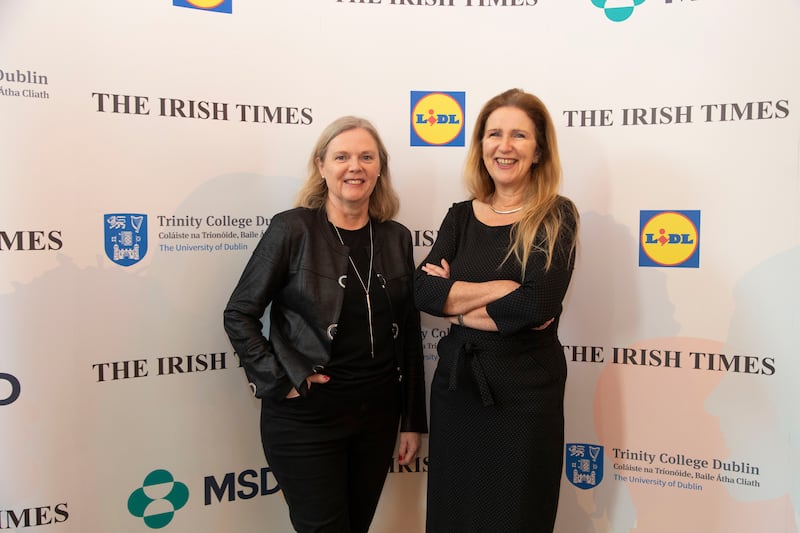 Gillian Harford, 30% Club Ireland Country Executive with Deirdre Veldon, Group Managing Director, The Irish Times