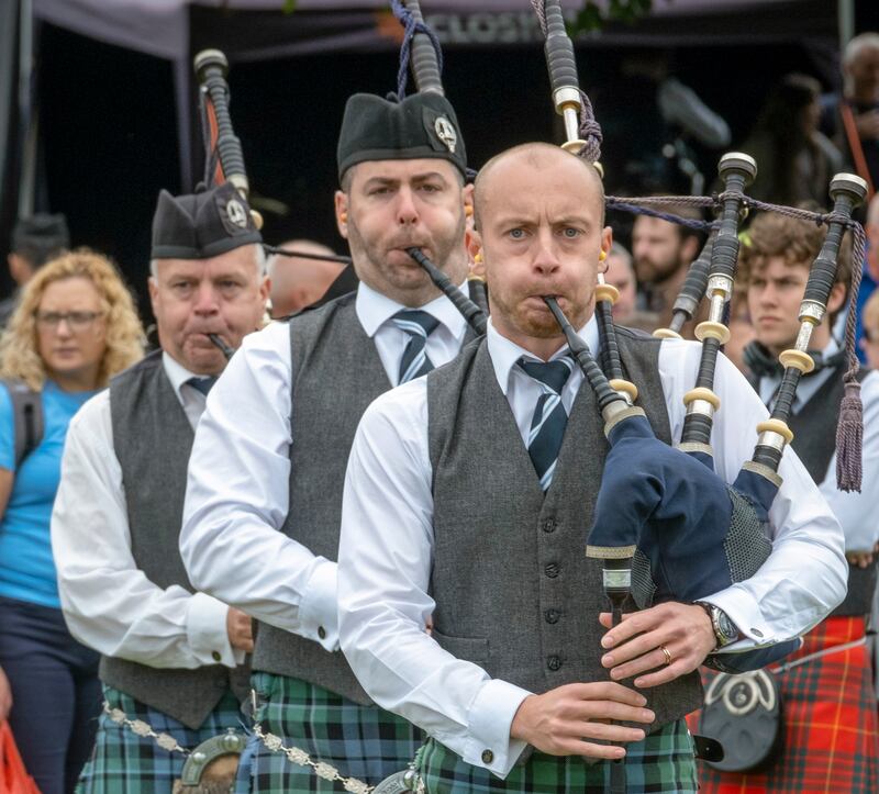 Inveraray and District Pipeband. Photograph: Peter Devlin